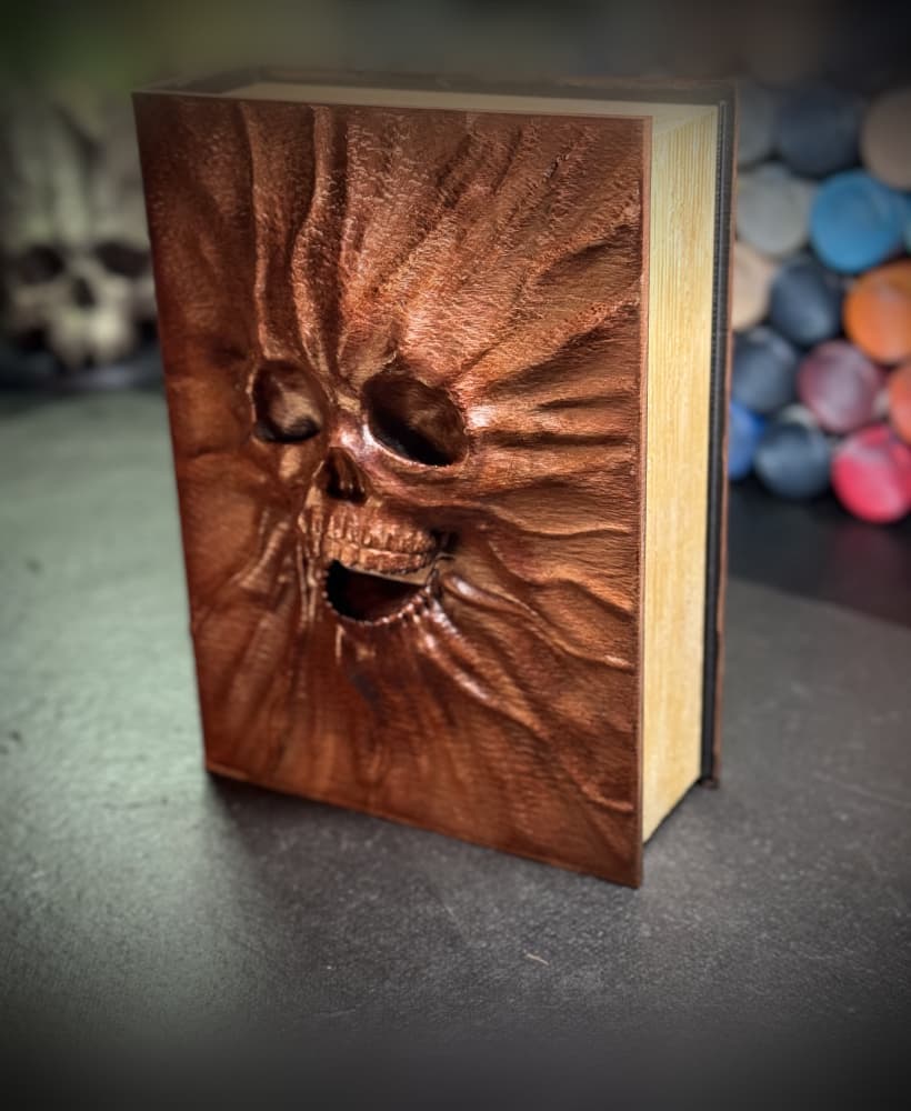 Skull Book Box 3d model