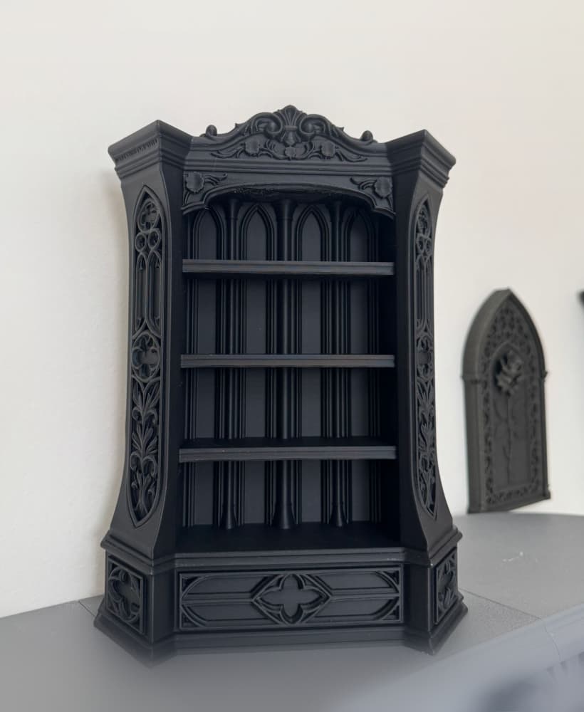 Sactum Display Gothic Cathedral Shelf Victorian Gothic 3d model