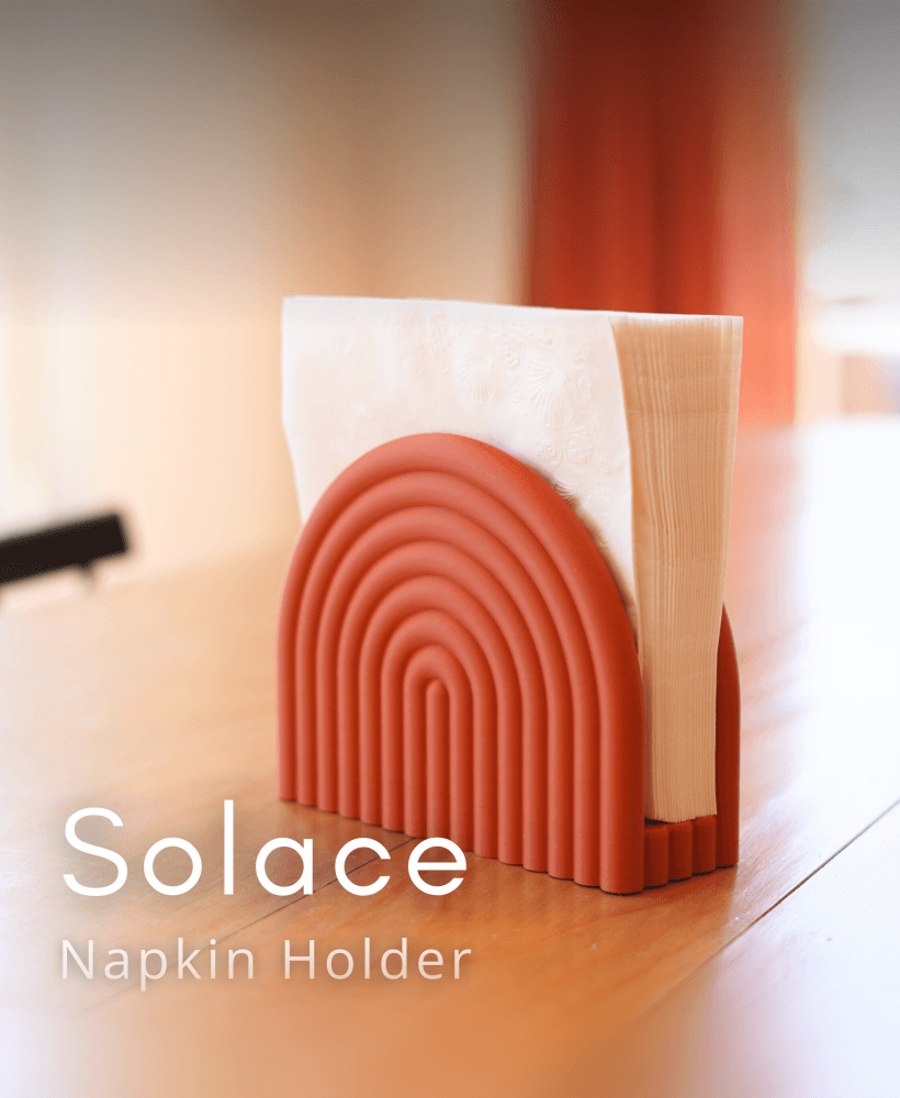 Solace Napkin Holder 3d model