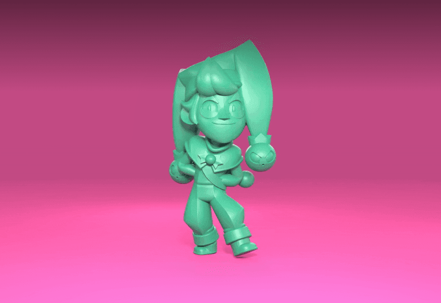 Chester (Original) - Brawl Stars 3d model