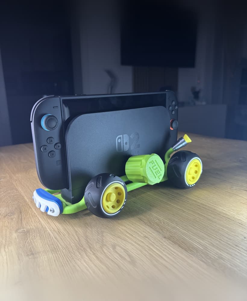 Mario Kart Switch Stand - For Classic, OLED & Switch2 3d model