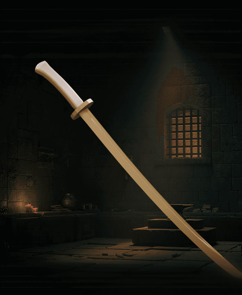Traditional Chinese Dao Sword 3d model
