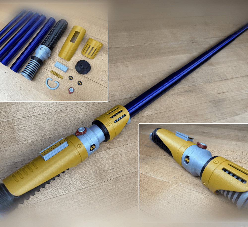 The Ascendant Collapsing Lightsaber 3d model