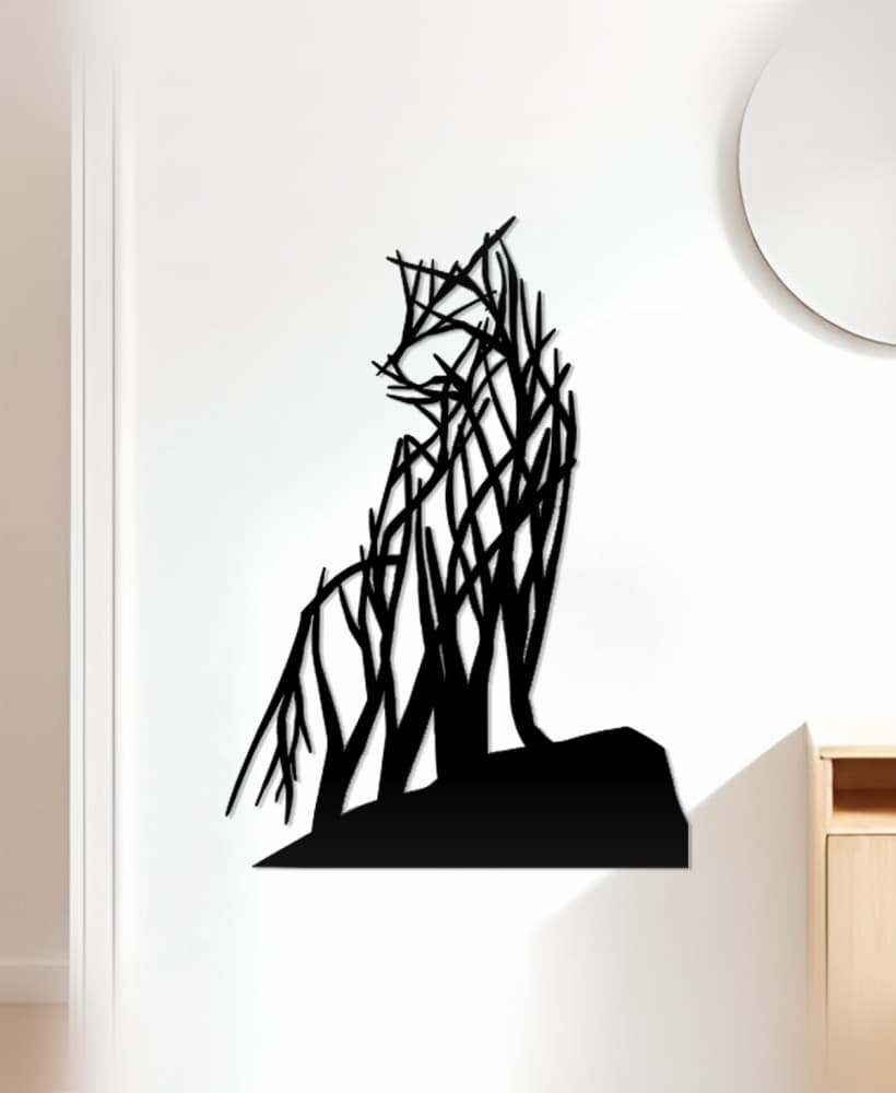 Wolf Wall Art, Wall Decor, Home Decor 3d model