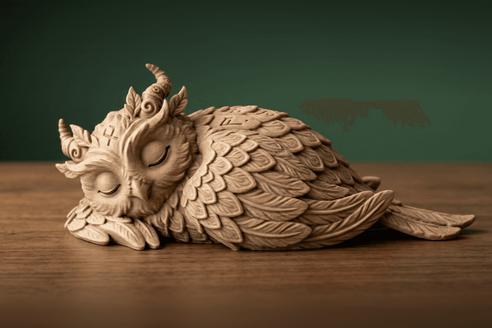 The Sleeping Birds Series: #4 3d model