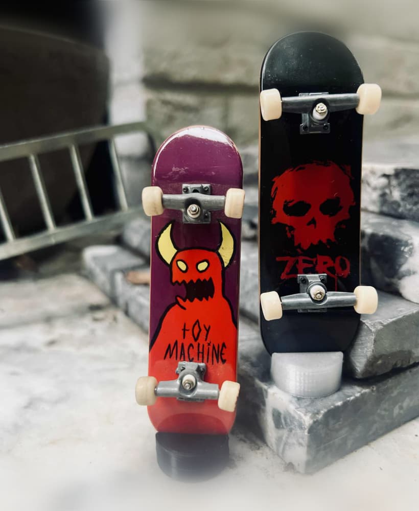 TechDeck Fingerboard Upright Stand 3d model
