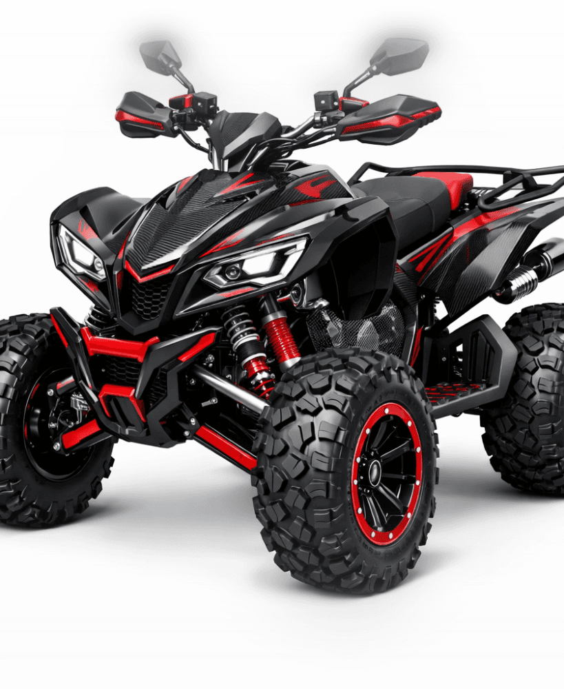 ATV Quad Bike Off-Road Vehicle 3d model