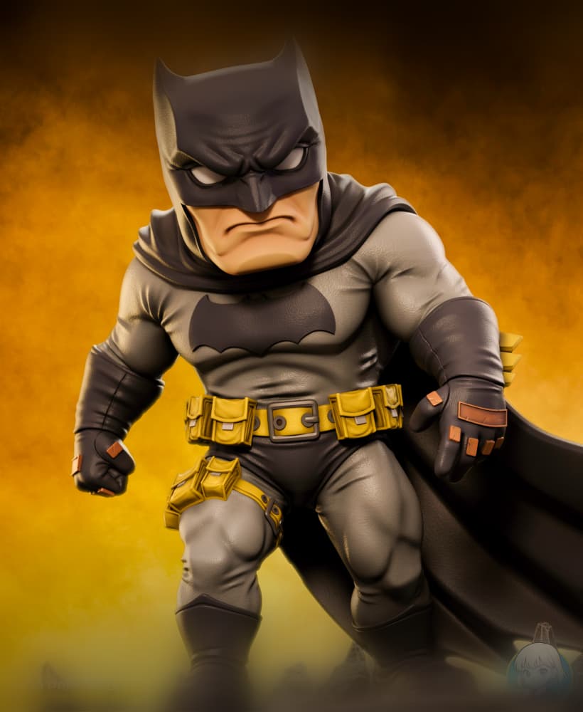 Batman Chibi - Premium Collectible 3d model