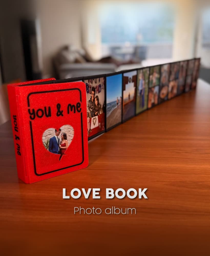 LOVE BOOK | PHOTO ALBUM 3d model