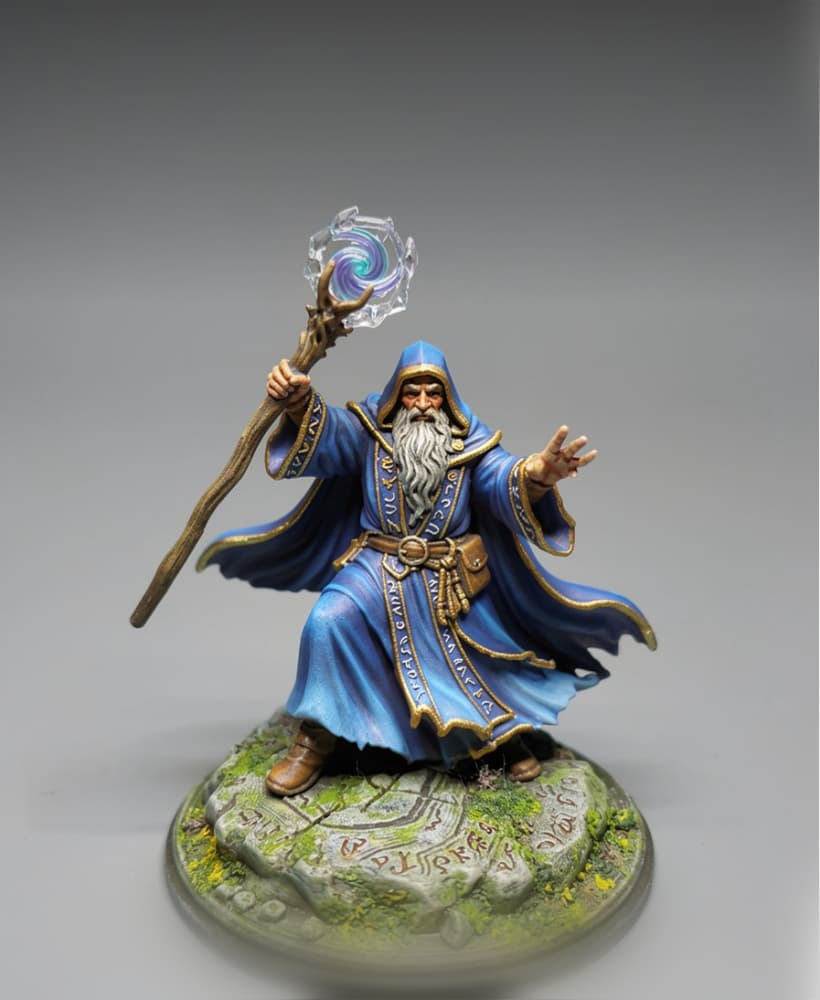 Human wizard.3mf 3d model