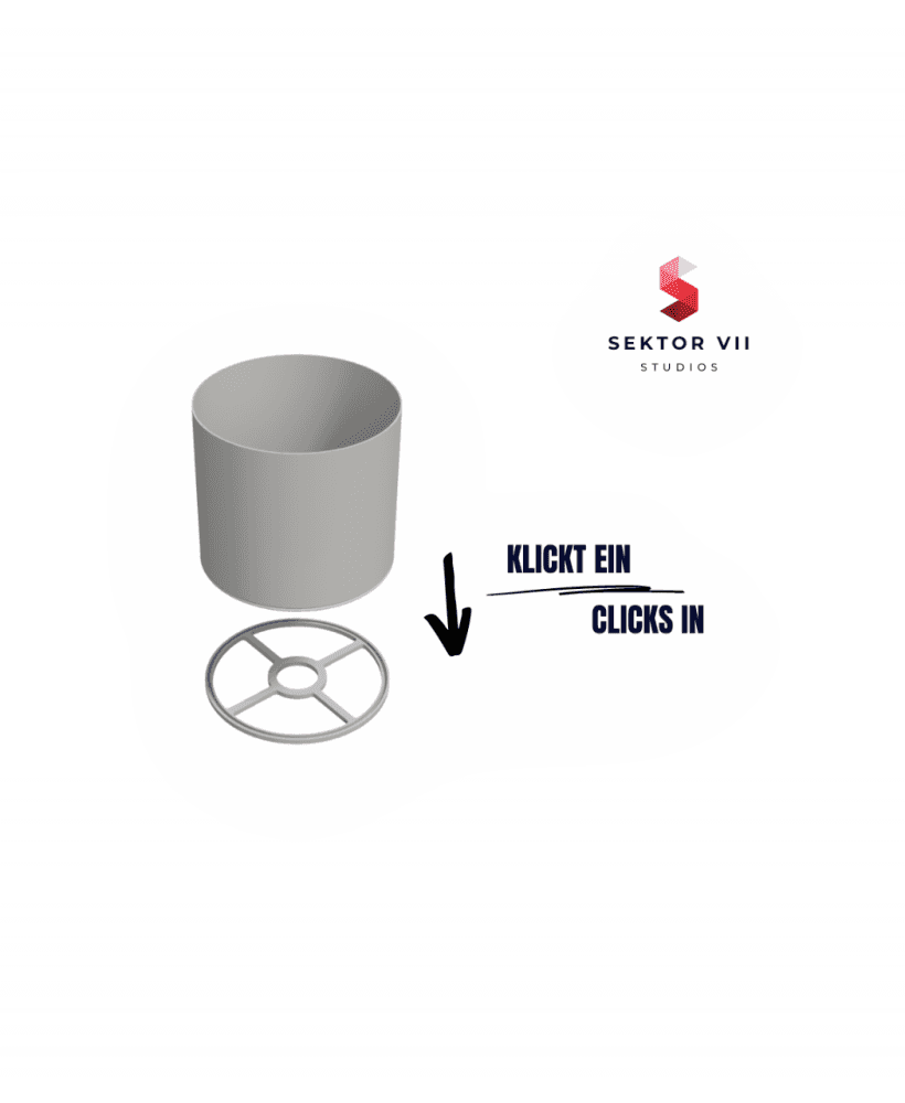 LAMP SHADE 2 / CLICK&PLUG (VASEMODE) 3d model