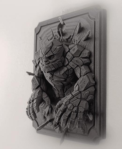 Golem painting 3d model