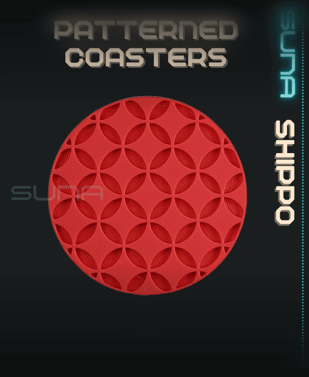 Coaster - Shippo / Seven Treasures 3d model