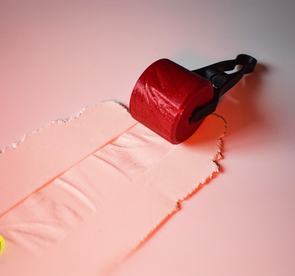 Texture Rollers Leather middle #16 3d model