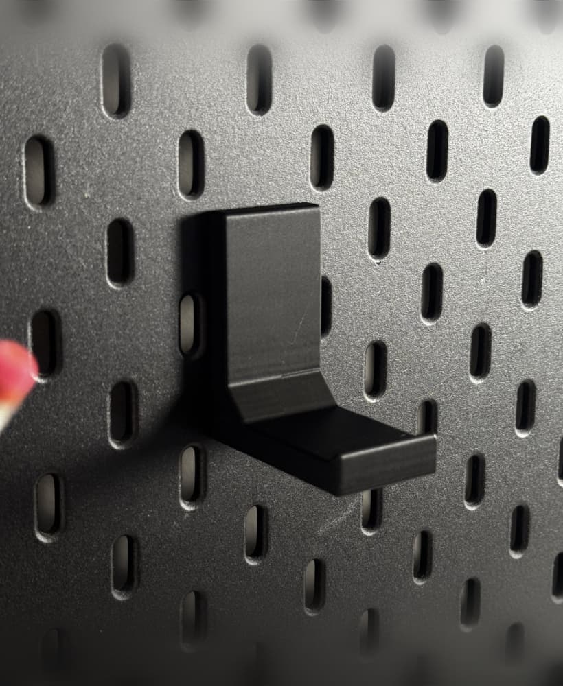 Ikea Skadis Pegboard Keyboard Controller & Accessories Holder 3d model