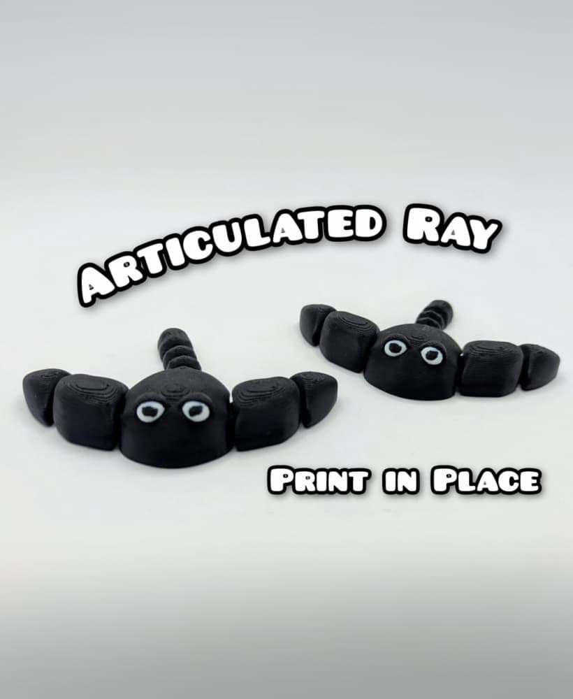 Articulated Ray 3d model