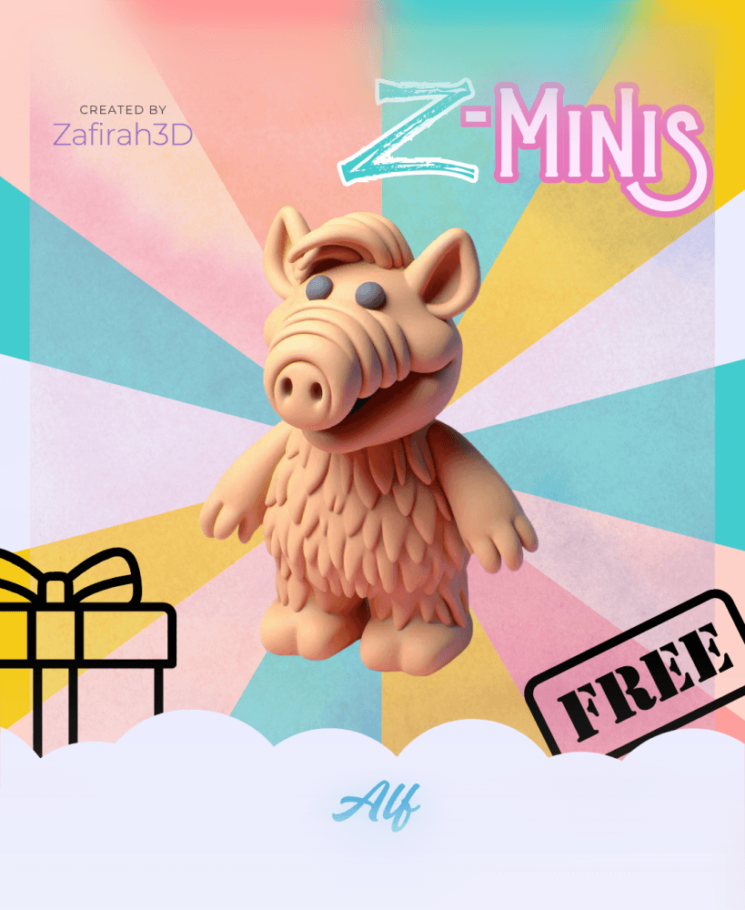 ALF Z-MINIS FOR FREE 3d model