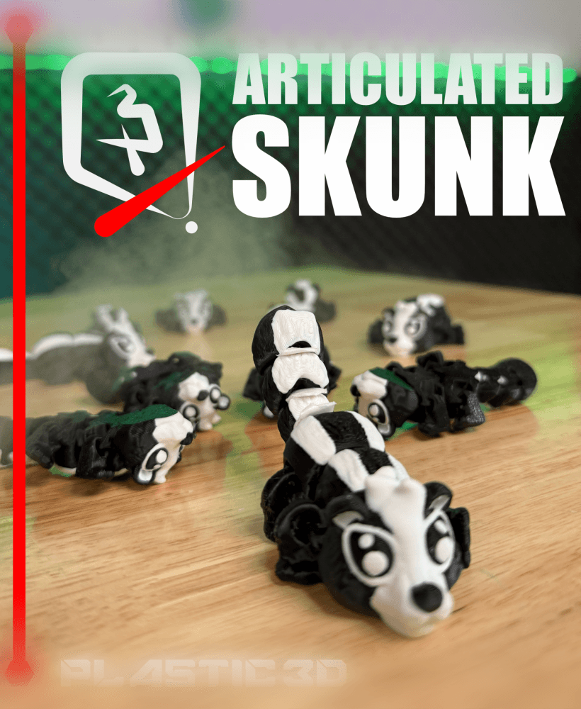 Articulated Skunk 3d model