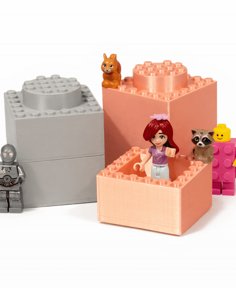 Minifigure Brick Egg w/Dragon Scale Version 3d model