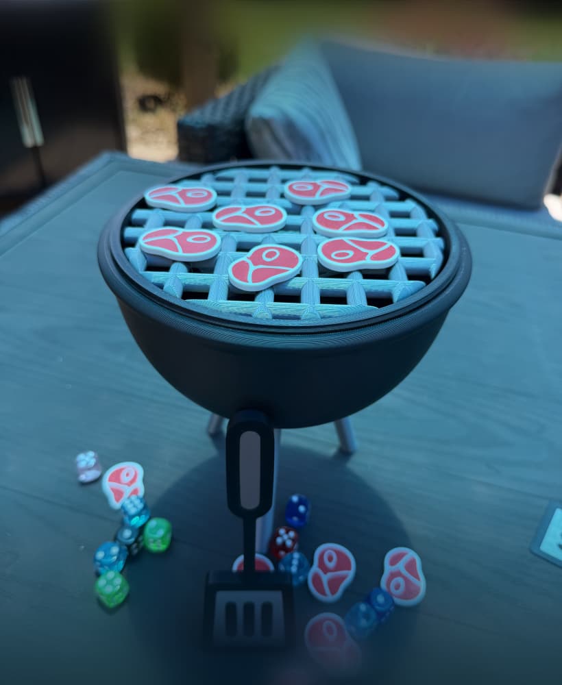 Grill Deck Box 3d model