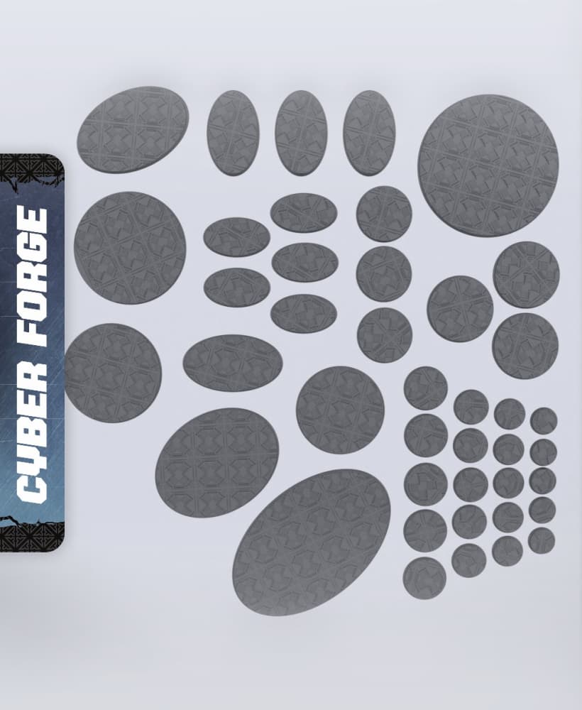 Investigation Bases - With Free Cyberpunk - Sci-Fi Gift Ideas for RPG and Wargamers 3d model