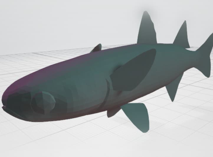 Modelo 3D de un pez 3d model