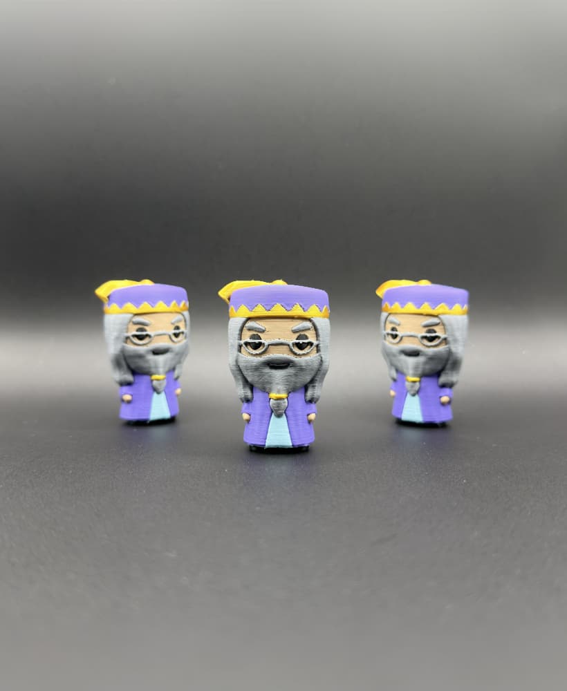 Chibi Dumbledore 3d model
