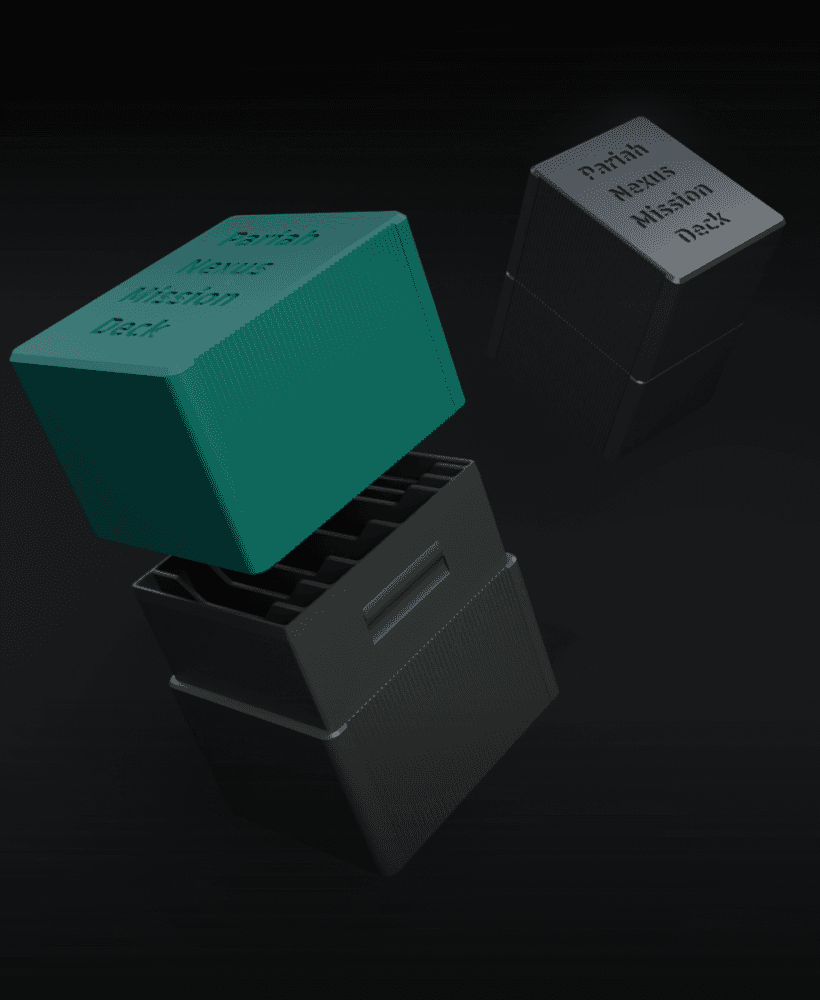 Pariah Nexus Mission Deck box 3d model