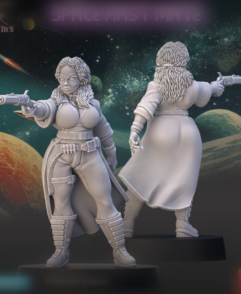 Space First mate 3d model
