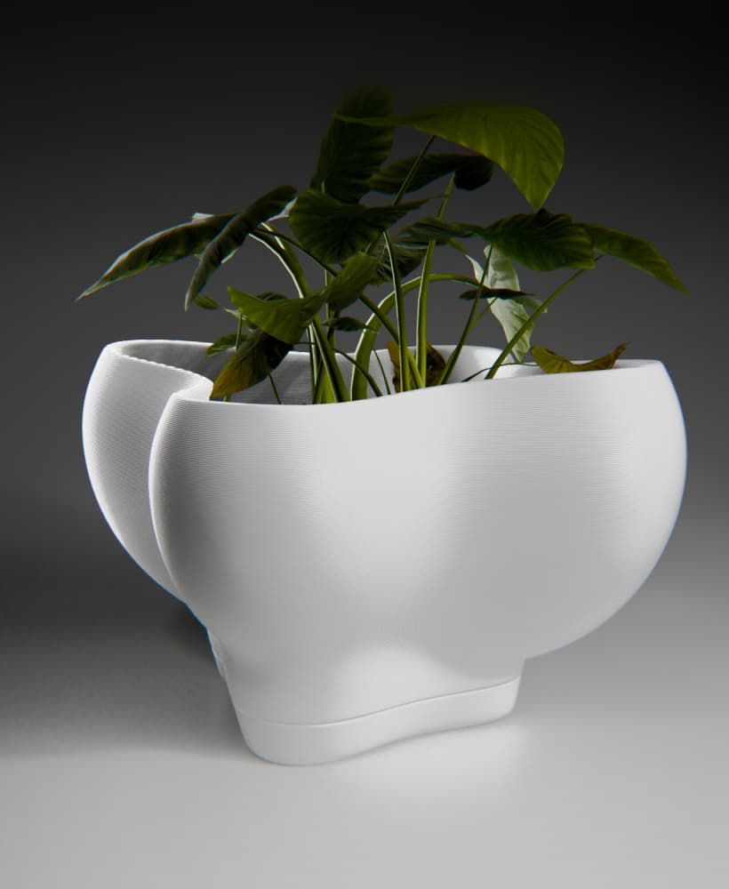 Clover Planter 3d model