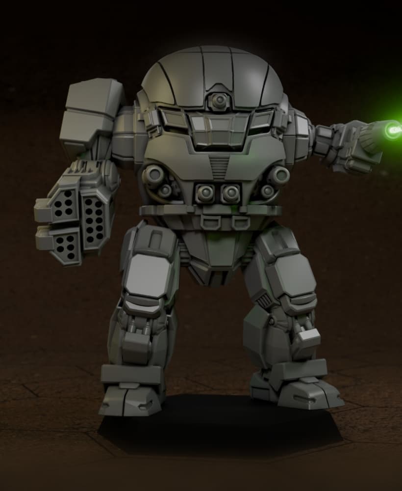 Imp For American Mecha 3d model