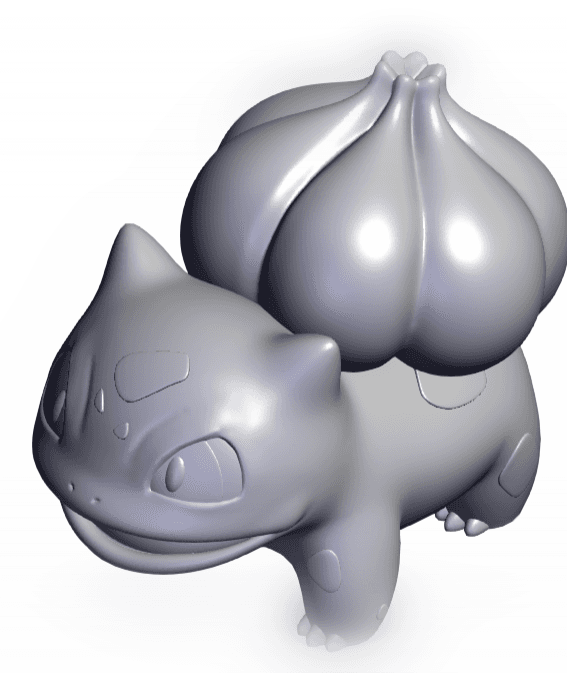 1#Bulbasaur 3d model