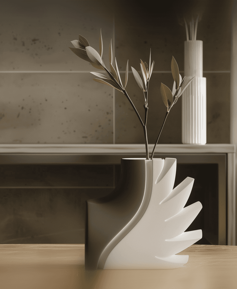 Castro Vase for Elegant Home Decor 3d model