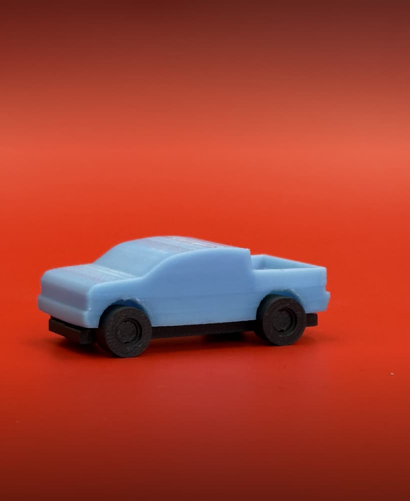 Ford F-150 Print & Assemble Kit With Working Wheels 3d model