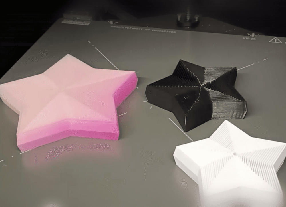 Concentric 5 Point Star Fidget (Multiple Sizes) 3d model