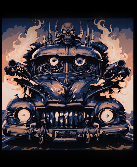 Crazycars are on the Loose! Primal Pickup is ready to Roll 3d model