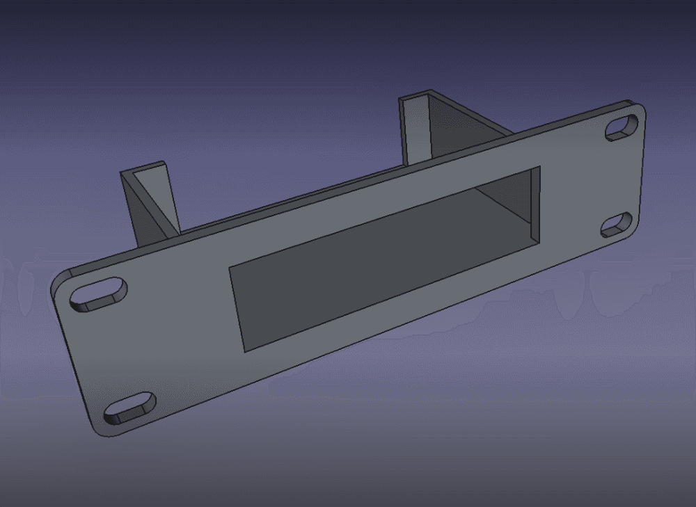 Tenda-TEG1005D-1U-7inch.stl 3d model