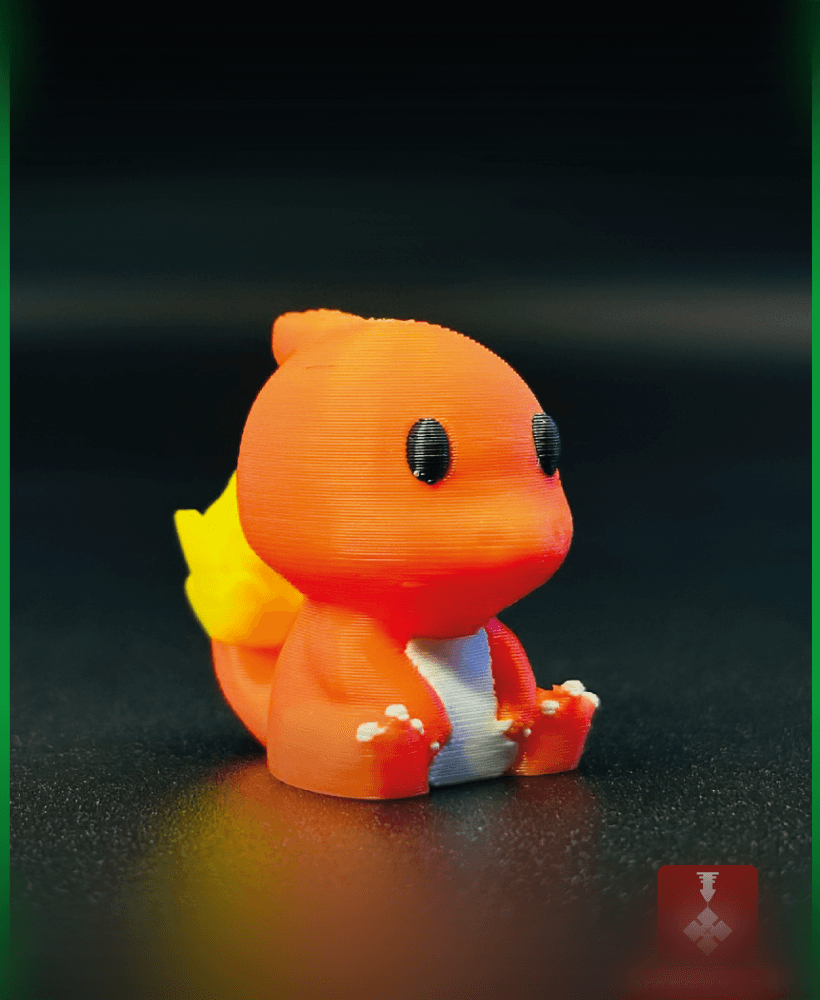 CHARMELEON Pokemon Mini figure 3d model