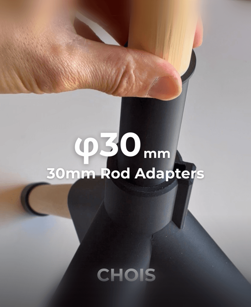 CHOIS System: 30mm Rod Adapters 3d model