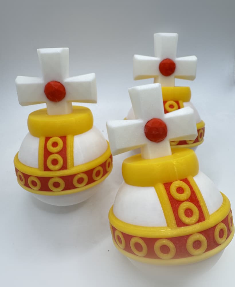 Holy Grenade From Worms 3d model
