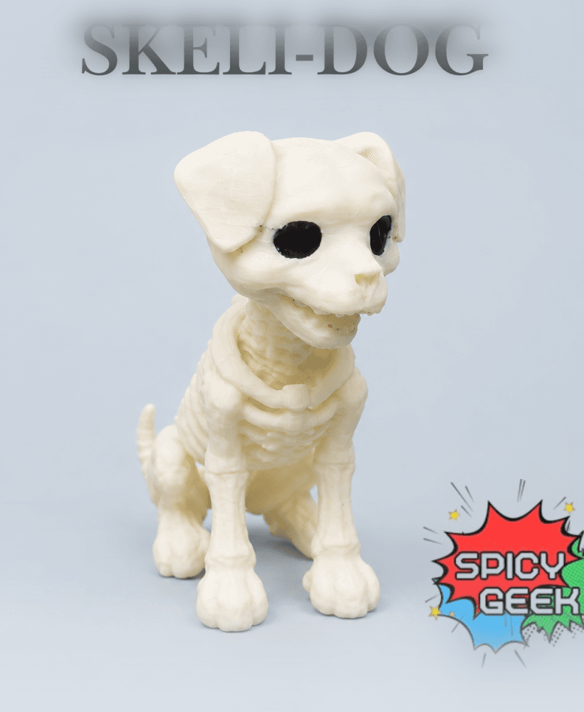 Skeli-Dog 3d model