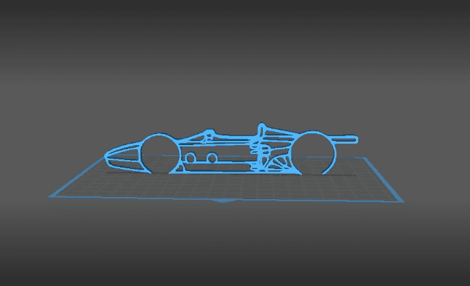Formula 1 - 1965 Wall Art 3d model
