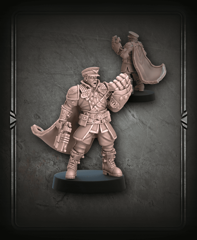 Iron Enforcer Warden 3d model