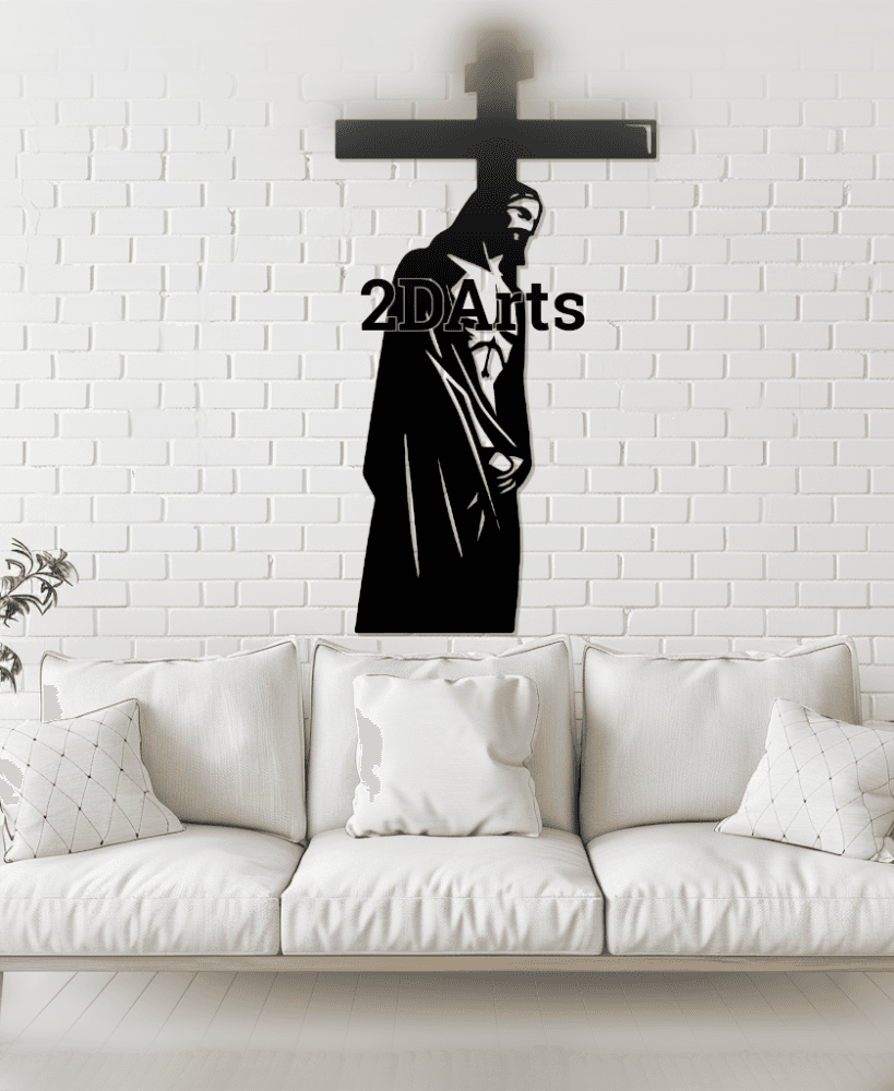 Jesus 2D Wall Art/Window Art 3d model