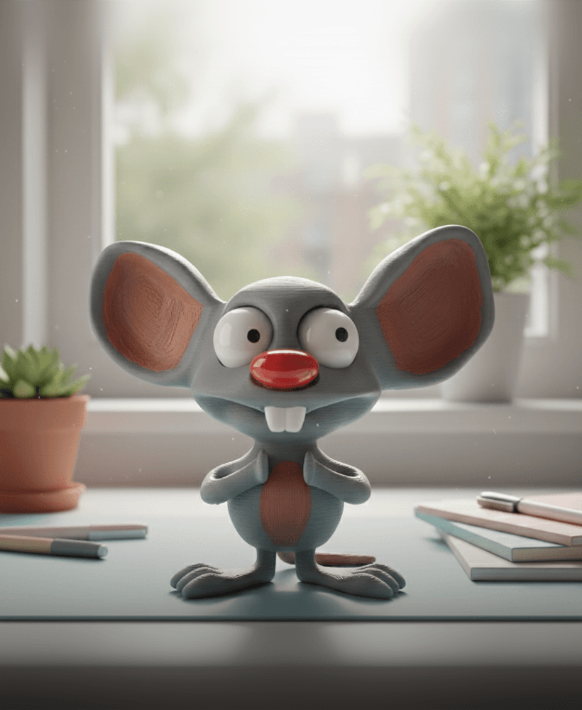 Blinky the Mouse 3d model