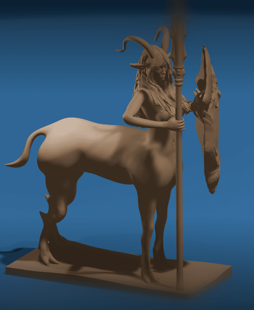 Centaur Guard v2 3d model