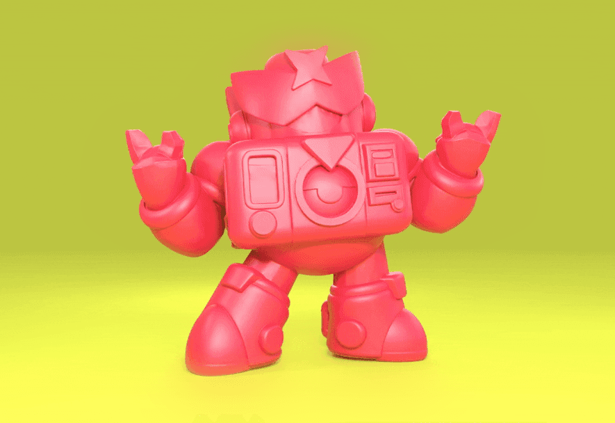 Surge (Original) - Brawl Stars 3d model