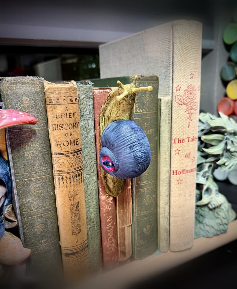 The seeing snail spine hugger 3d model