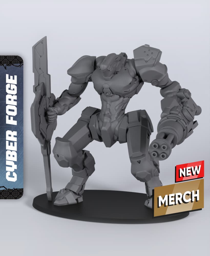 Tide-Ripper - With Free Cyberpunk Warhammer - 40k Sci-Fi Gift Ideas for RPG and Wargamers 3d model
