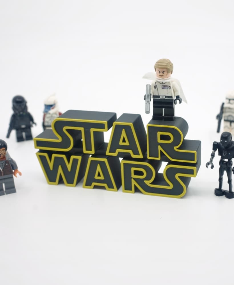 Star Wars Logo 3d model